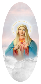 Immaculate Heart Clouds Pink